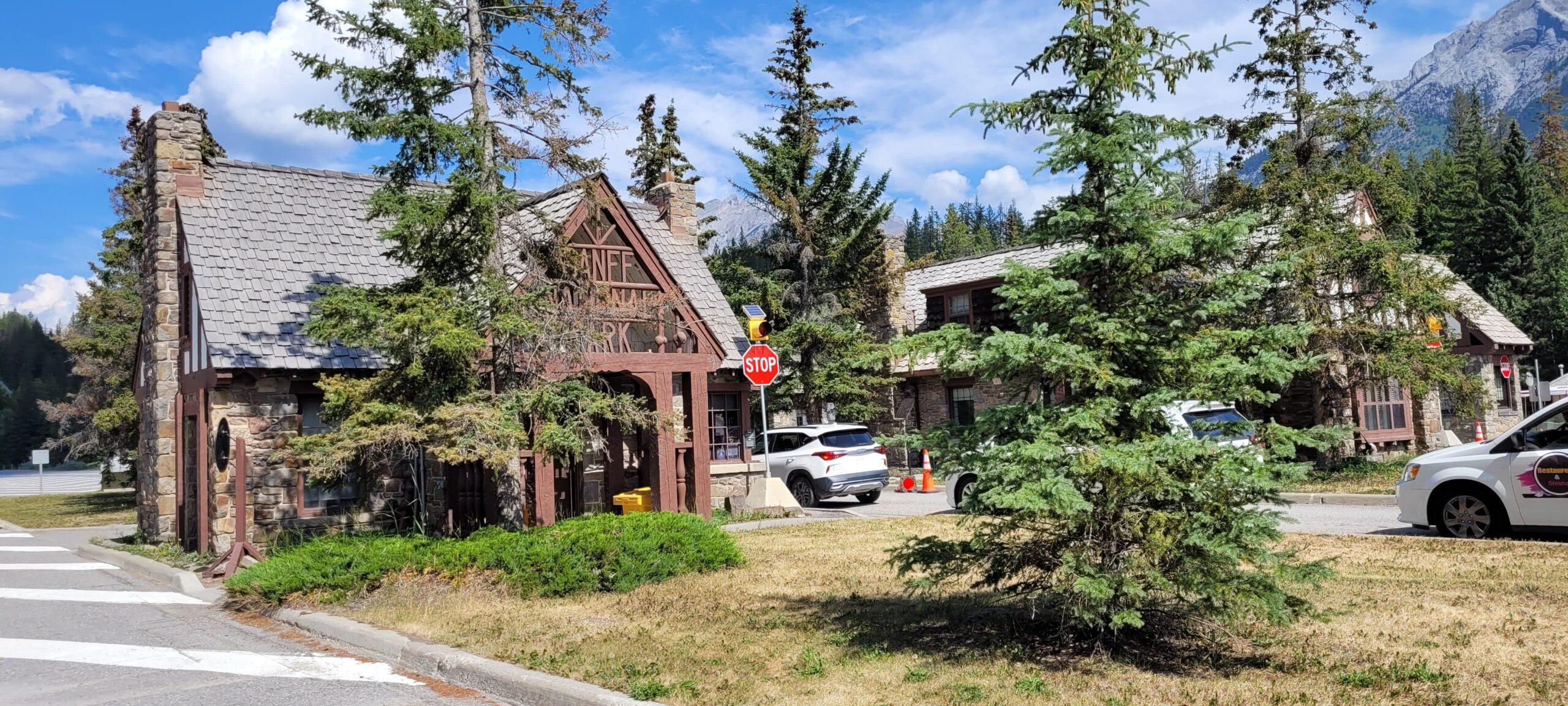 Entrance to Banff National Park