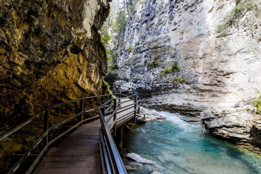 Johnston Canyon in Banff National Park