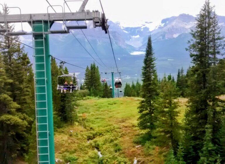 Lake Louise gondola and chairlift