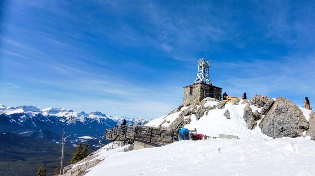 Cosmic ray station at Sanson's Peak Banff